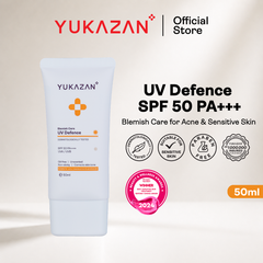 Yukazan Blemish Care UV Defence Sunscreen Sunblock SPF 50+ - 50ml