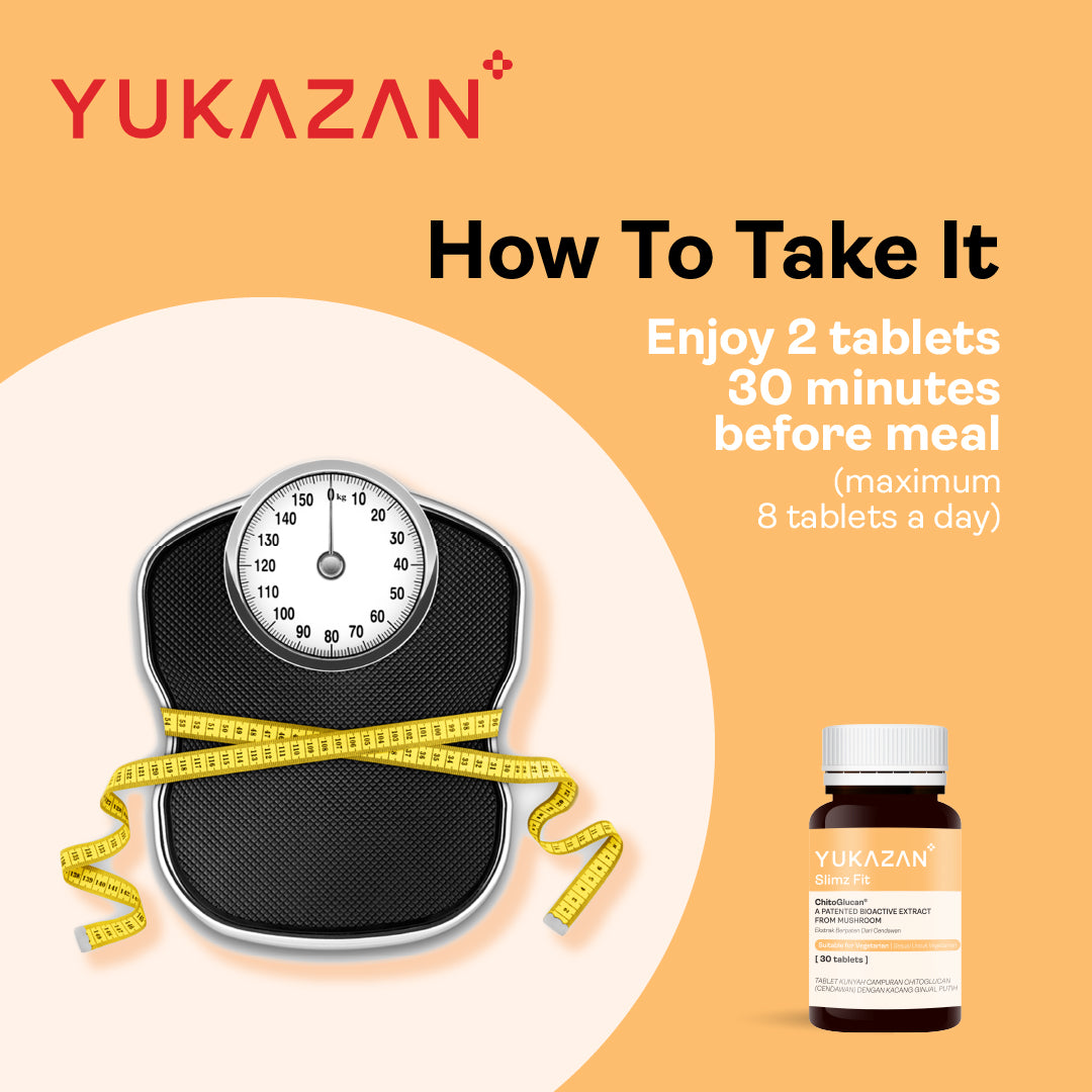 Yukazan Slimz Fit Natural Fat Burner and Slimming Supplement. Stay Slim, Burn Fat Naturally (30s)