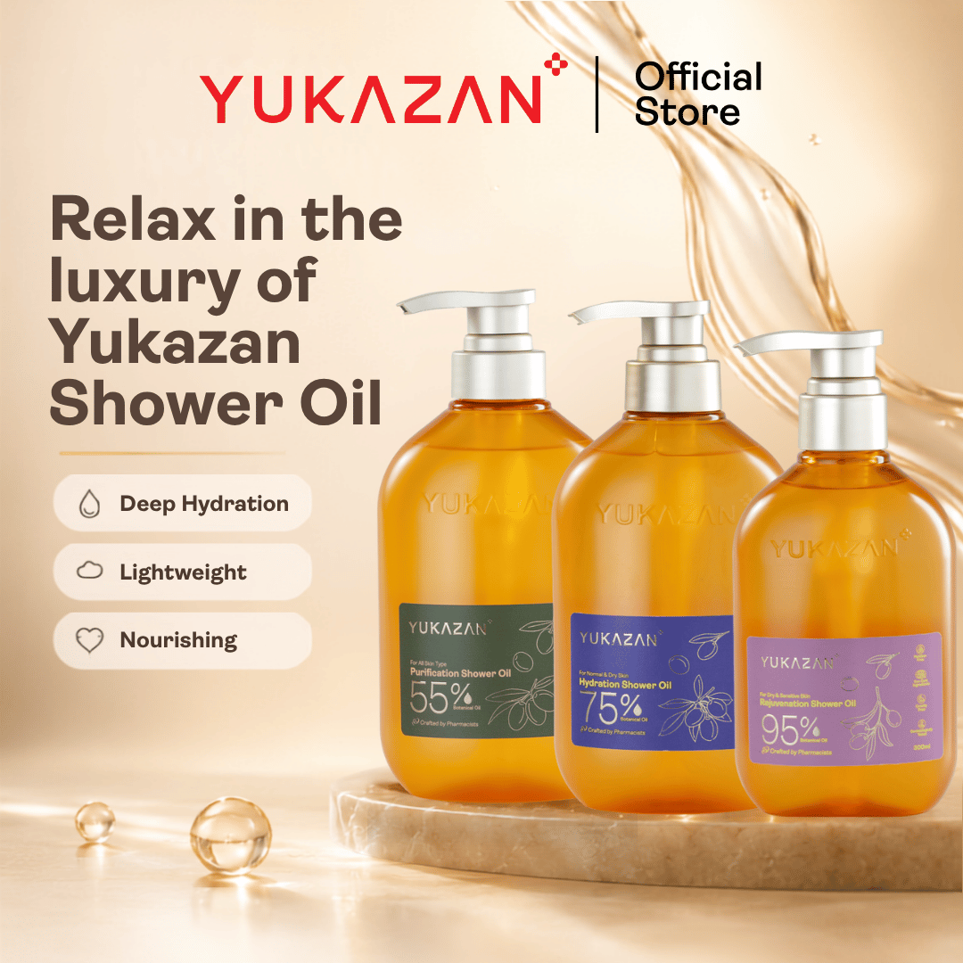 Yukazan 95% Rejuvenation Shower Oil (300ml)