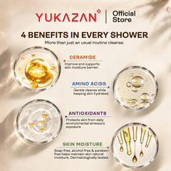 Yukazan Firming Fit Essential Oil Body Wash (300ml)