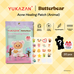 🎁 【Yukazan x Butterbear】 Hydrocolloid Acne Healing Patch 20's (100% off)