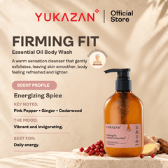 Yukazan Firming Fit Essential Oil Body Wash (300ml)