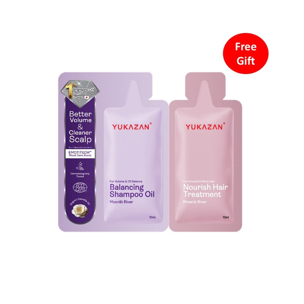Yukazan Shampoo Oil Sachet Not For Sale (FOC)