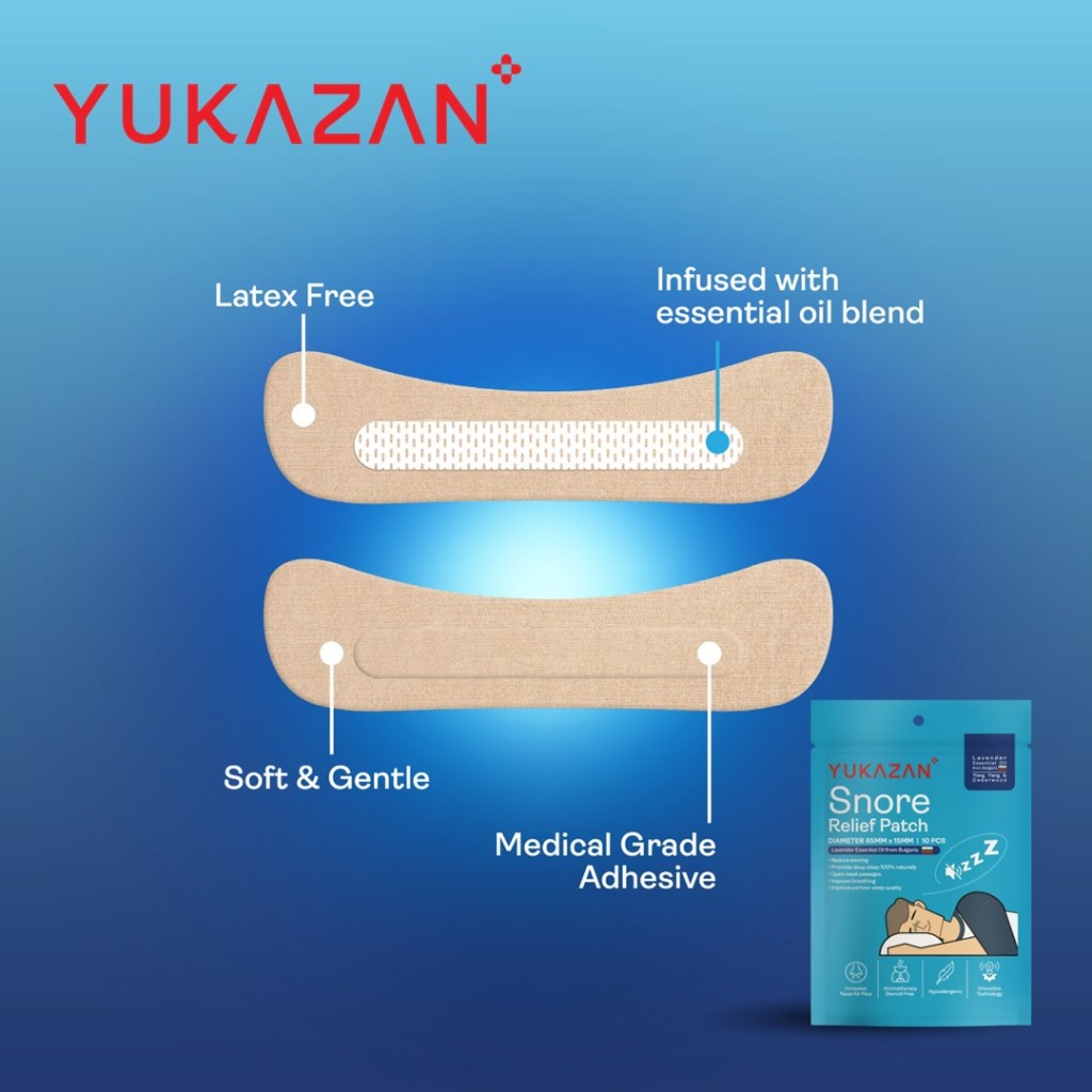 Yukazan Snore Relief Patch 10'S