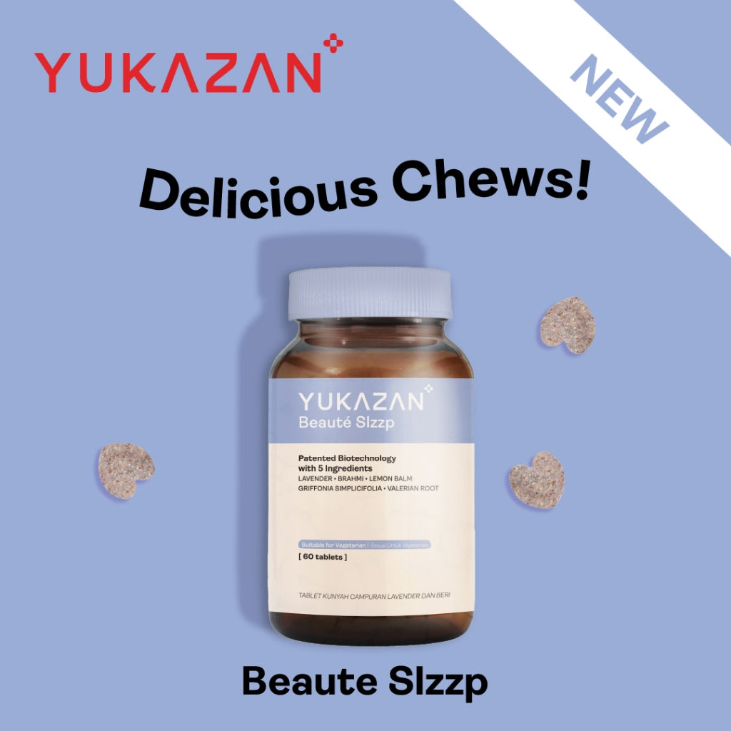 Yukazan Beauté Slzzp 4s Promote Quality Sleep Supplement / Deep Sleep / Reduce Anxiety / Stress