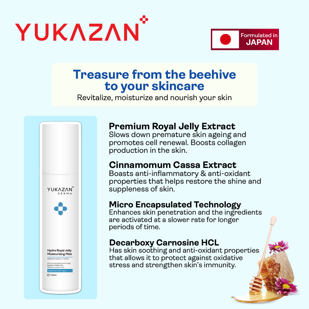 Yukazan Derma Hydra Essence Gel 30ml For Skin Repair and Calm Dryness