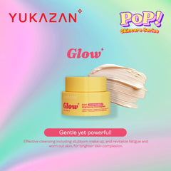 Yukazan POP! Glow Brightening Cleansing Balm Make Up Remover 50ml / Remove Waterproof Make Up / Cleanser