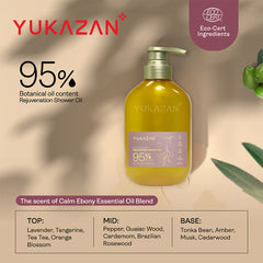 Yukazan 95% Rejuvenation Shower Oil (100ml)