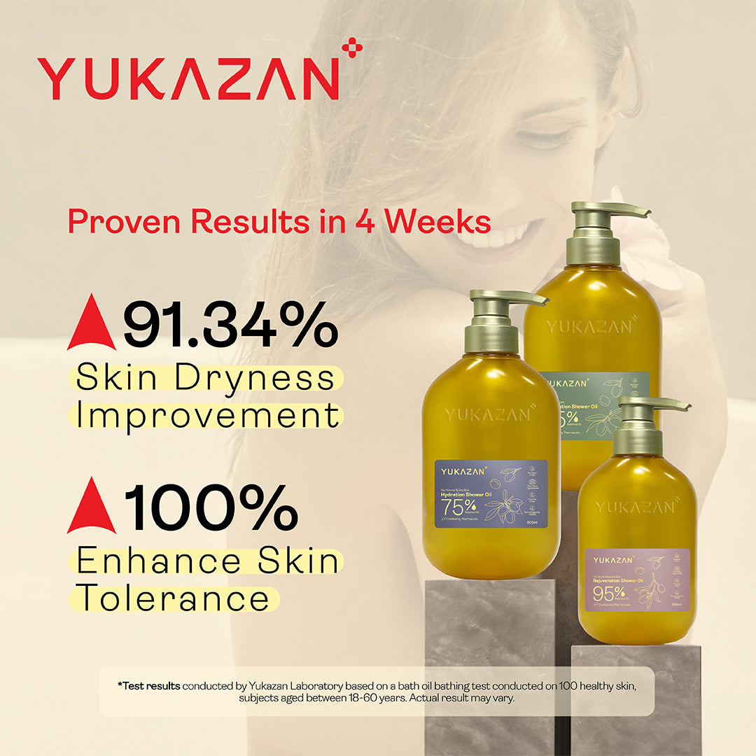 Yukazan 55% Purification Shower Oil (500ml)