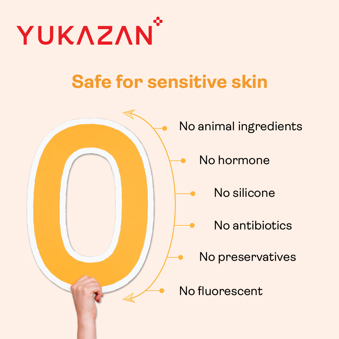 Yukazan Derma Ultracalming Cleanser 150ml - Dermatologically Tested for Acne Sensitive Skin