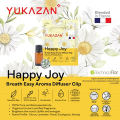 Yukazan Breath Easy Aroma Diffuser Clip (Happy Joy) - Yukazan Official Store