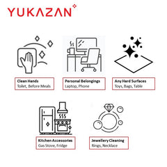 Yukazan 75% Alcohol Antibacterial Antiseptic Wipes (50's) - Yukazan Official Store